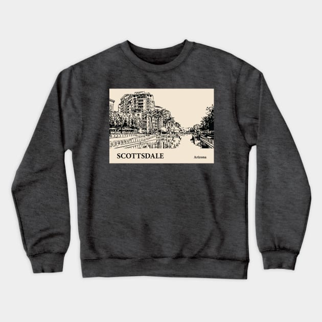 Scottsdale - Arizona Crewneck Sweatshirt by Lakeric